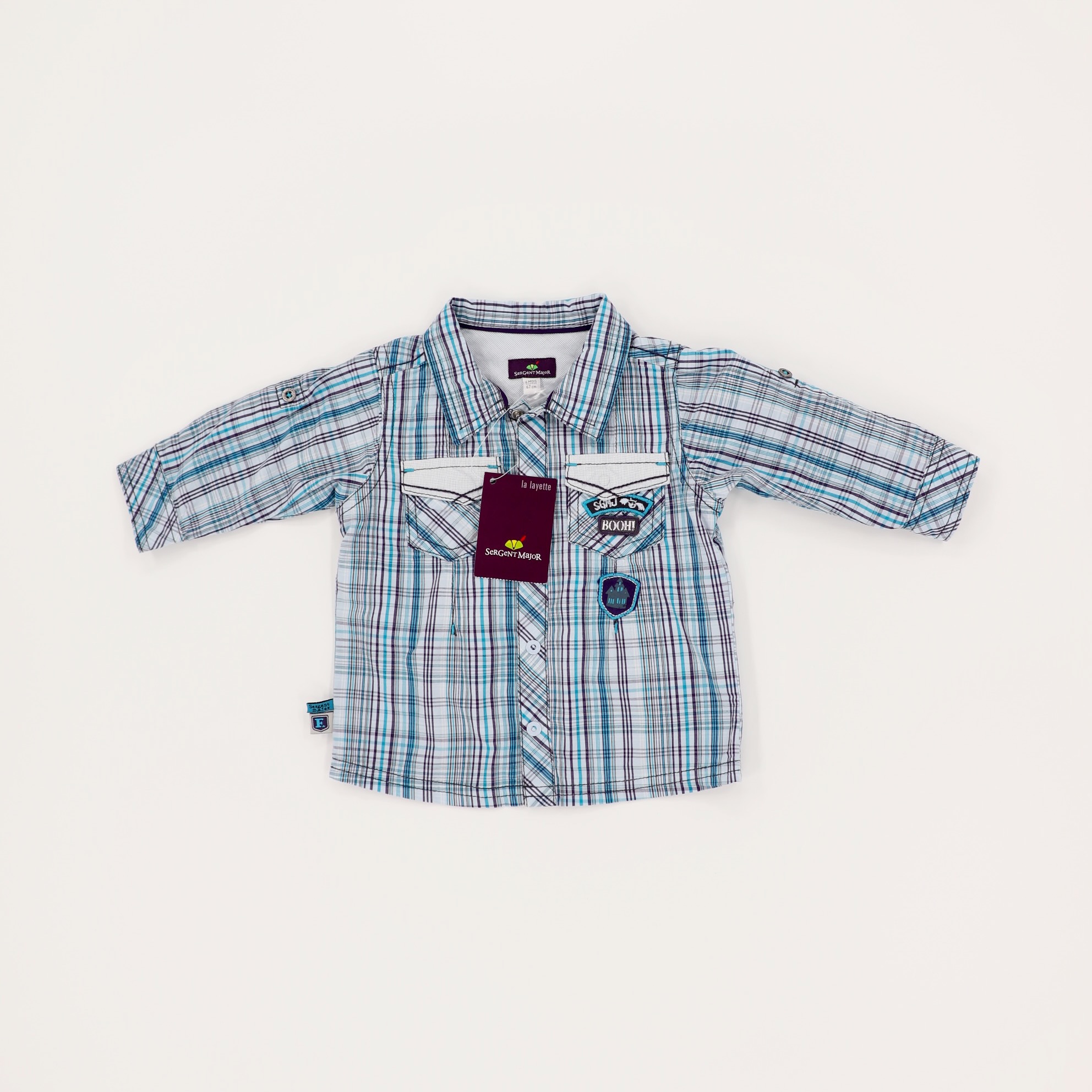 chemise bébé garçon Sergent Major 6 mois