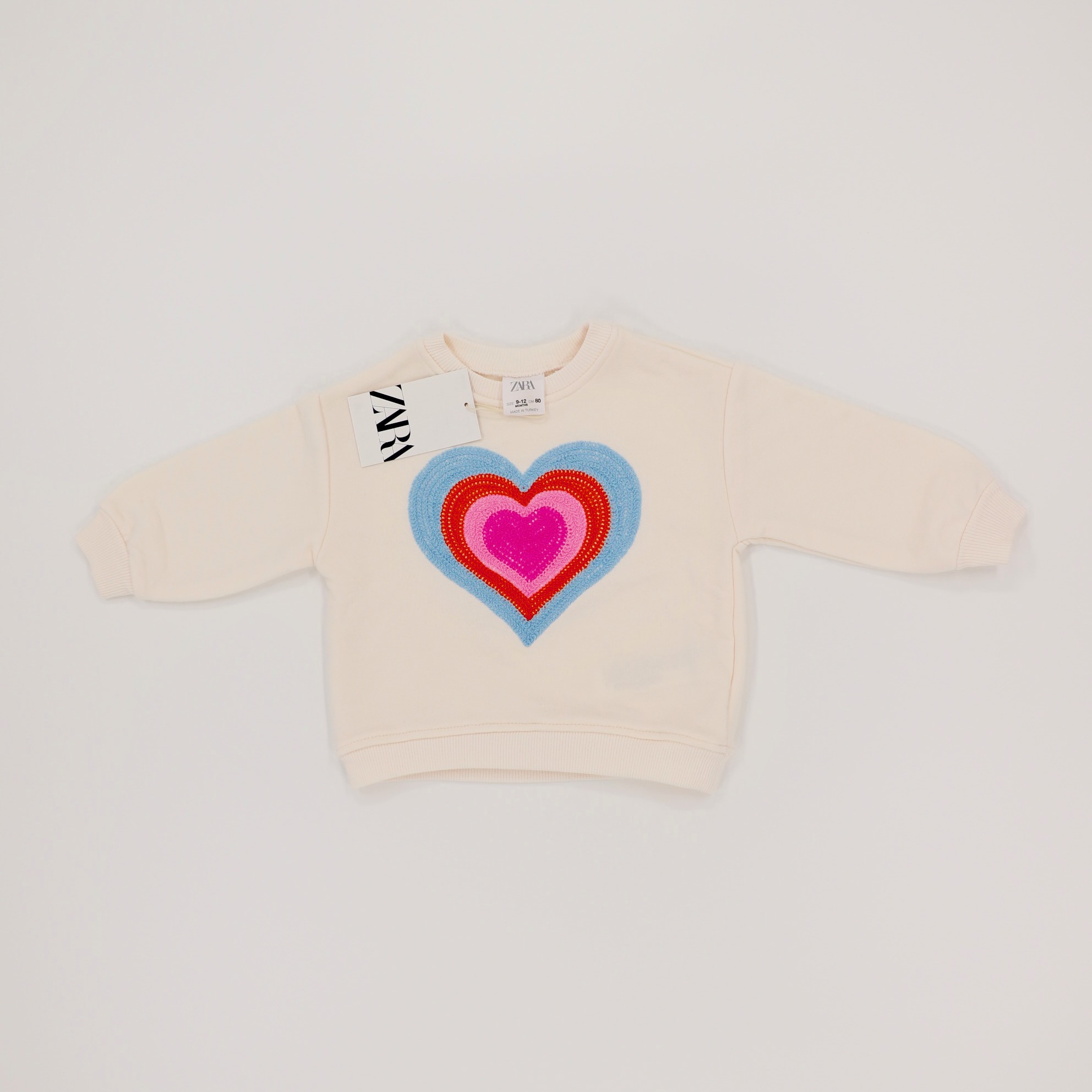 Sweat bébé fille Zara 9-12 mois